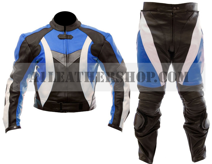 2 piece motorcycle racing leather suit