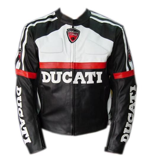 DUCATI Brand Motorbike Leather Jacket