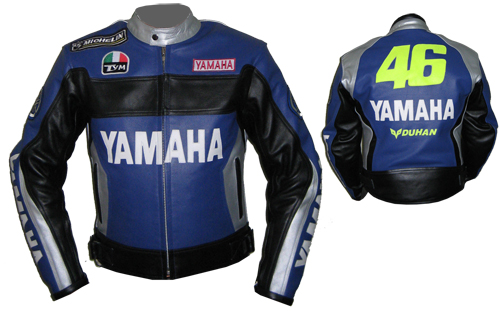 Yamaha Duhan 46 Motorcycle Racing Leather Jacket