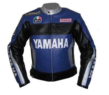 Yamaha Duhan 46 motorcycle racing leather jacket