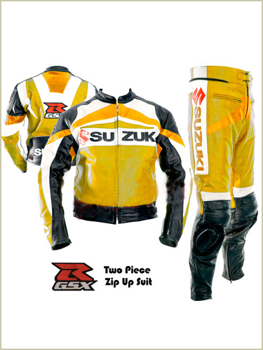 New Stylish Suzuki GSXR Leather Suit