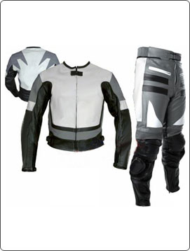 two piece leather motorcycle racing suit